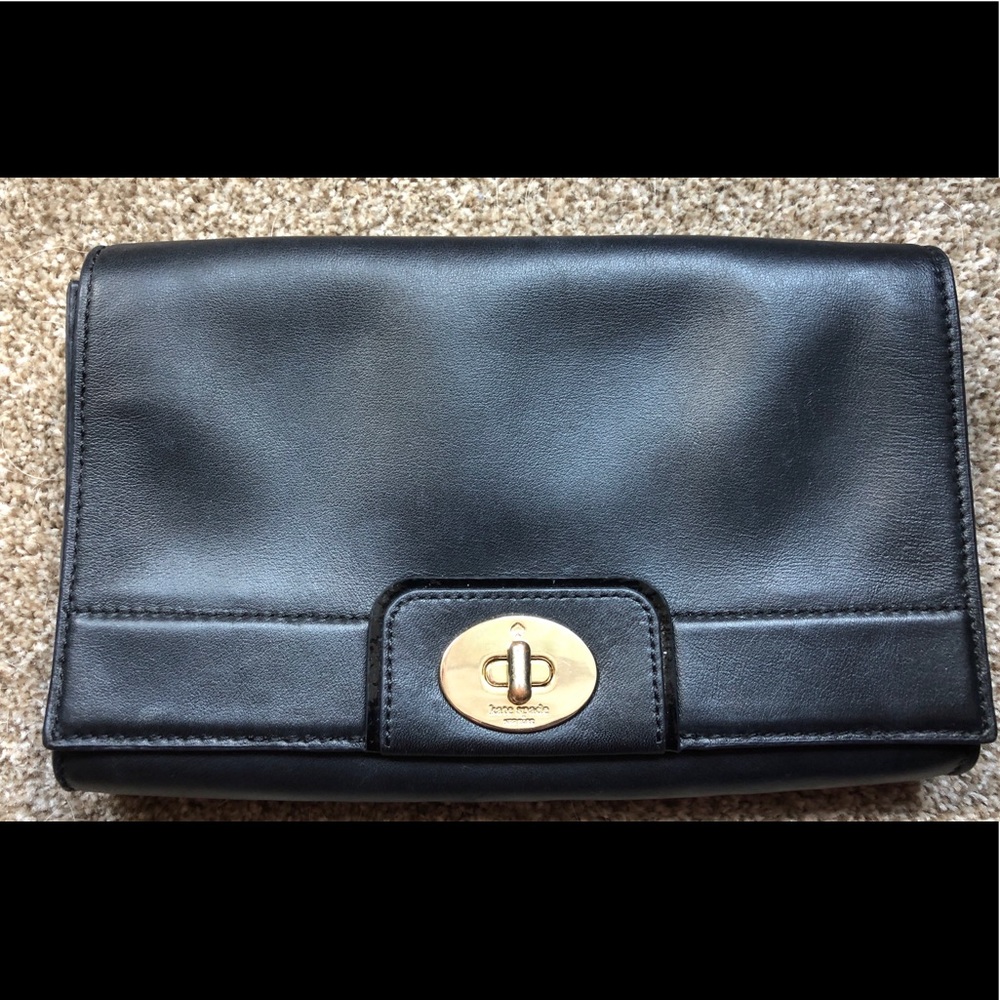 Kate Spade Black Clutch
